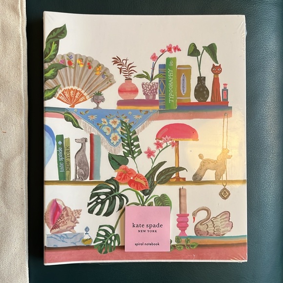Brand new Kate Spade “Stack of Classics” journal and tote bag artsy gift set - Picture 5 of 8